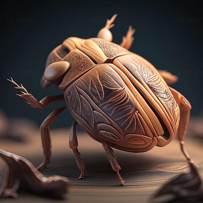 3D model Bembidion quadrimaculatum (STL)